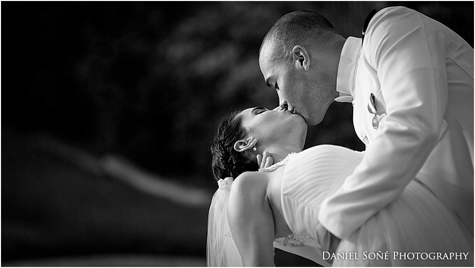 Gabriel and Angelica had a Catholic military wedding at the Basilica of St. Mary Star of the Sea.