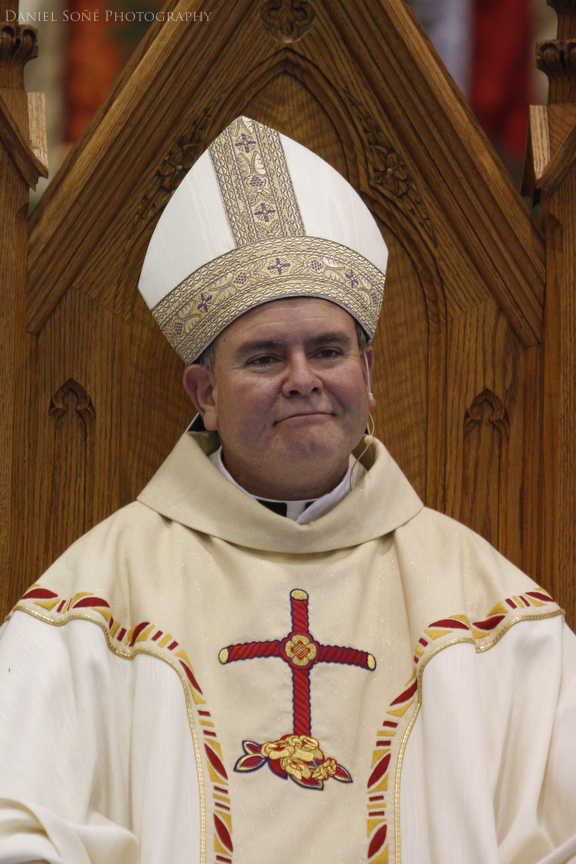 Bishop Isern absorbs the reality of becoming a bishop of a diocese.