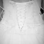 corset back wedding dress - vestido de novia corset