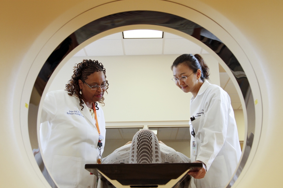 cancer research photography at NCI - commerical photography of CT scan